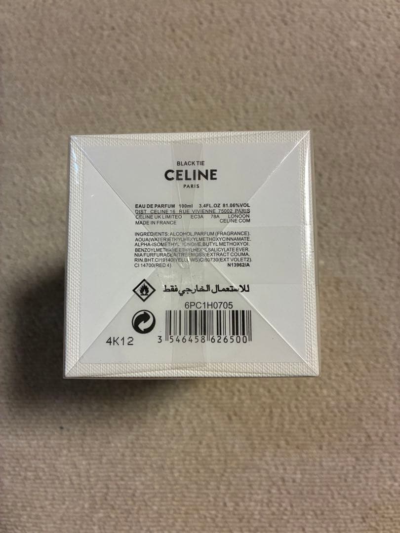 CELINE BLACKTIE セリーヌブラックタイ オードパルファム100ml - メルカリ