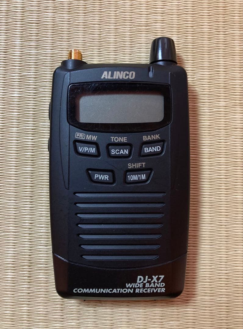 ALINCO DJ-X7 受信機