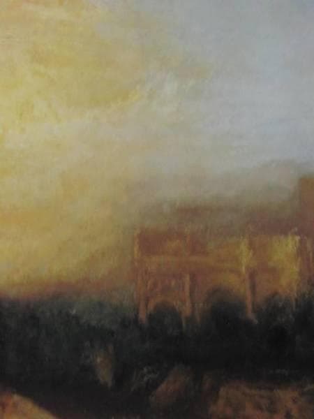 J.M.W.ターナー、コンスタンティヌスの、希少画集画、新品額装付