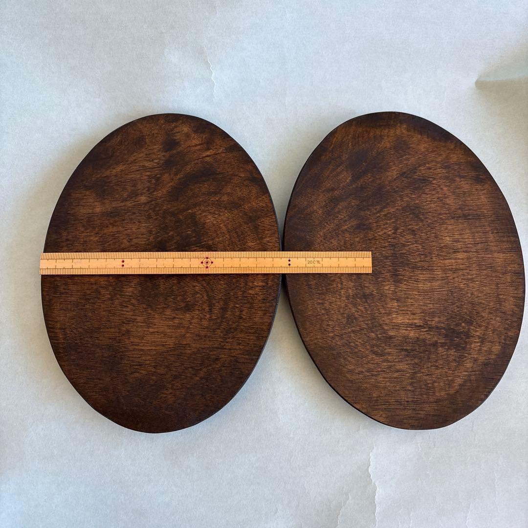 徒爾 楕円皿2枚セット