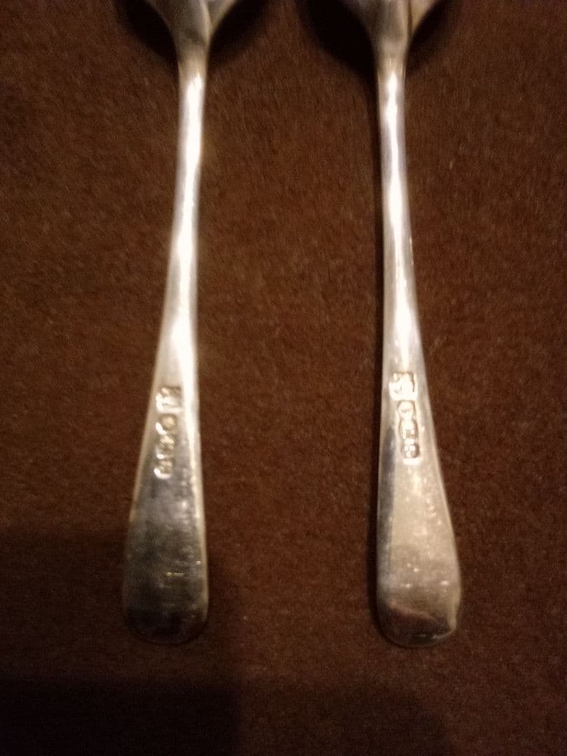 イギリス シルバーコ—ヒ—スプーン 3本組 1935年 - メルカリ