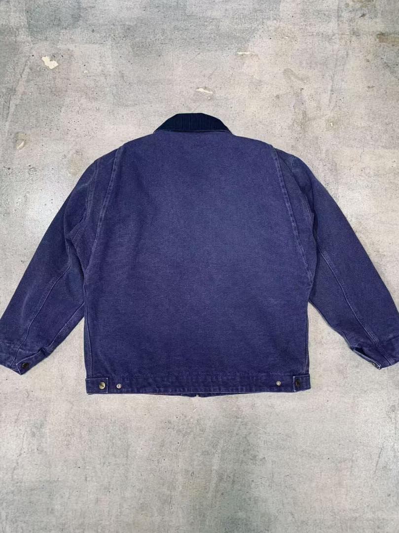 ✨希少 Carhartt×Stussy ネイビー デニムジャケットxl