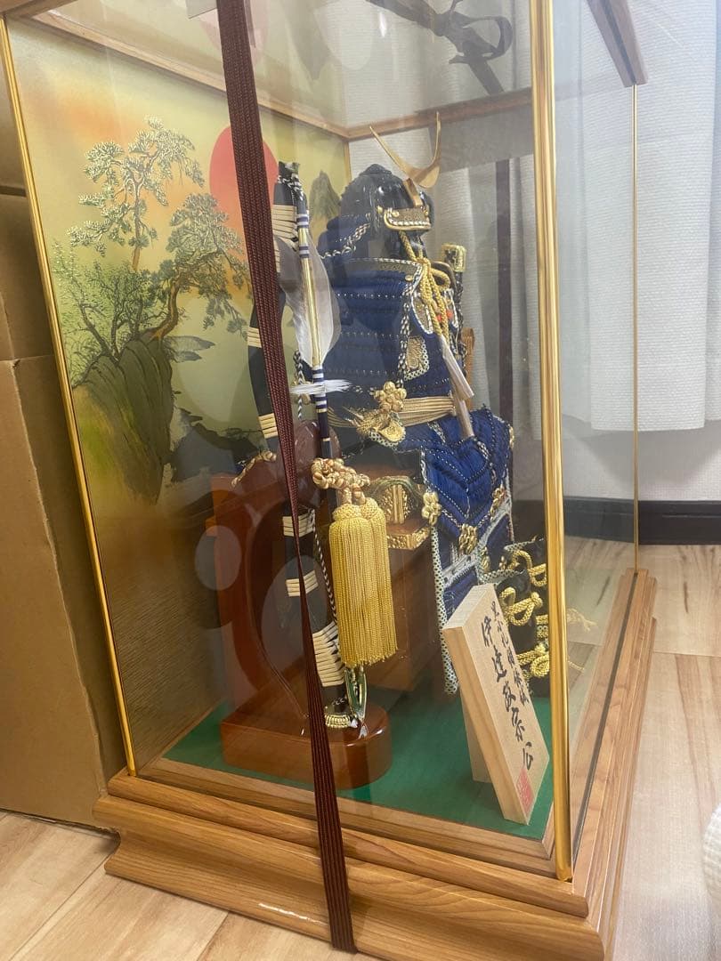 大阪市直接引取限定✨定価数十万弱✨伊達政宗公✨五月人形✨兜✨ケース入り✨