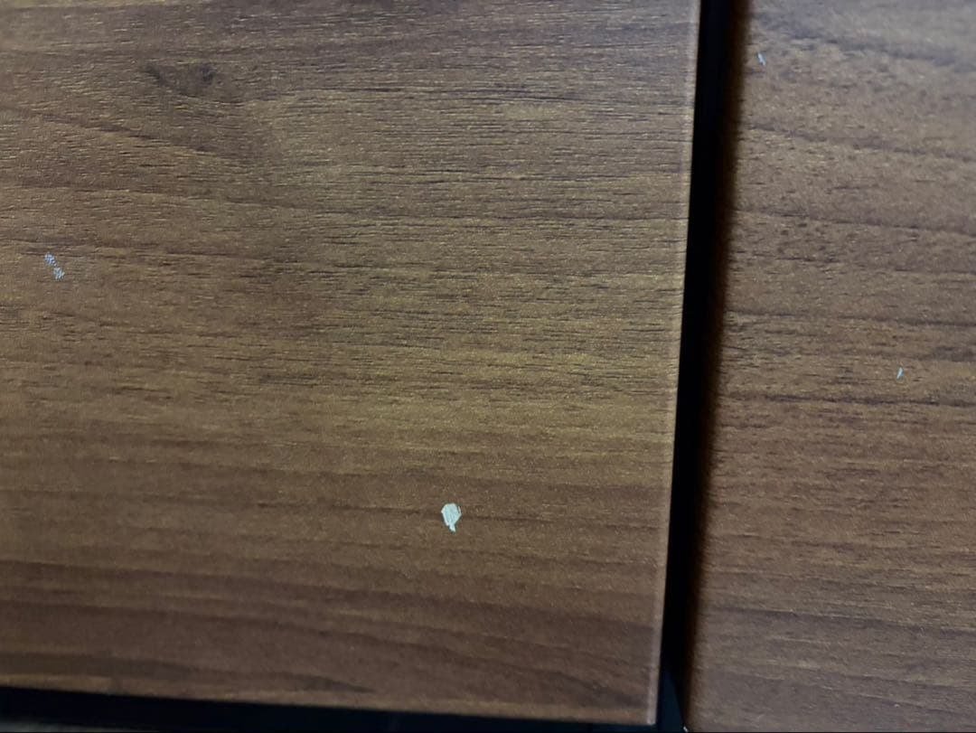 値下げ　木製テレビ台 ダークブラウン 6引き出し