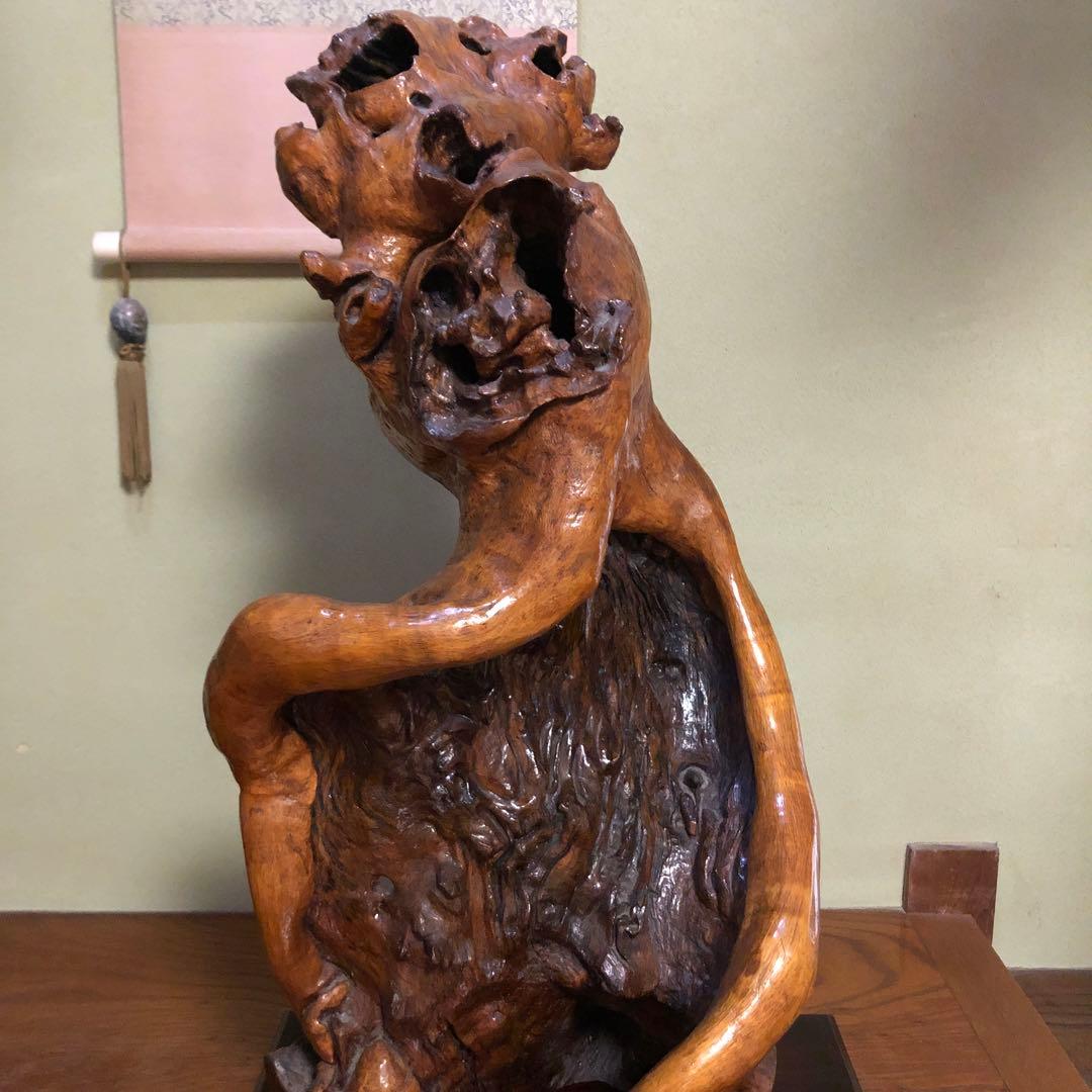 天然木 木の根っこ 置物 - メルカリ