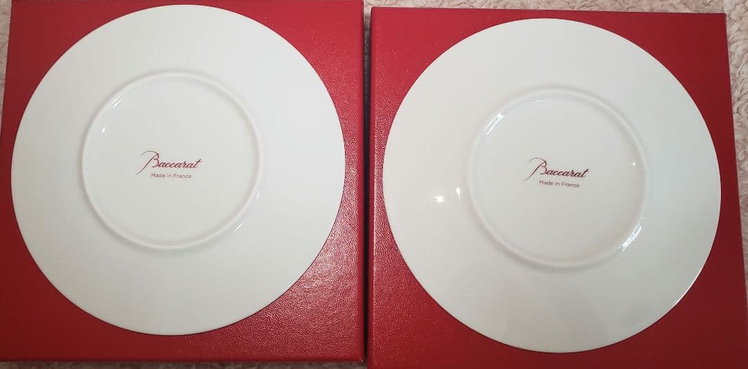 【未使用】バカラ Baccarat アルカディア 16cmソーサー 2枚セット