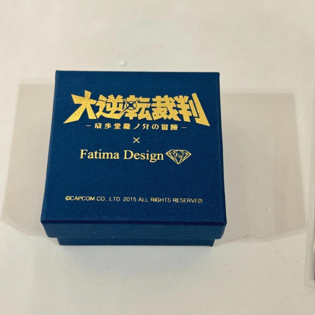 大逆転裁判 Fatima design コラボ ピンバッジ 逆転裁判 アクセサリ 大