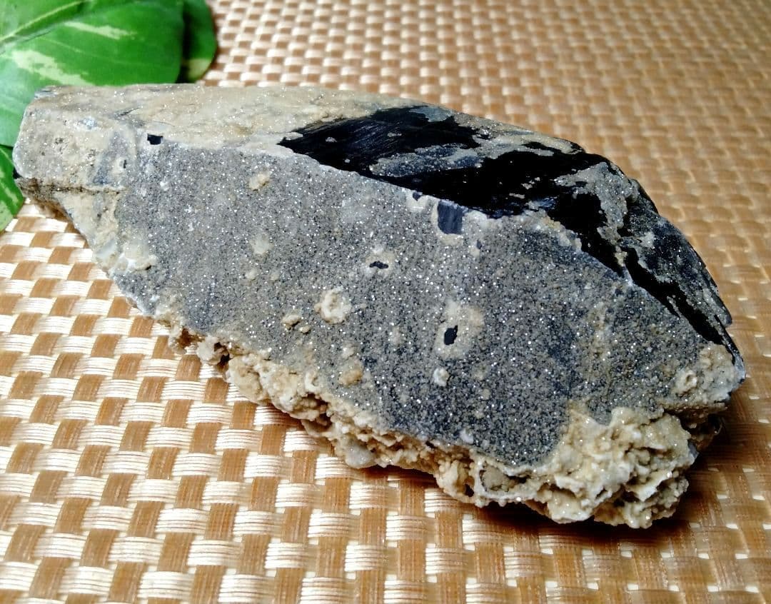 【純天然】★バーコード★★魔除け・厄除け★ 521ｇモリオン 黒水晶 原石