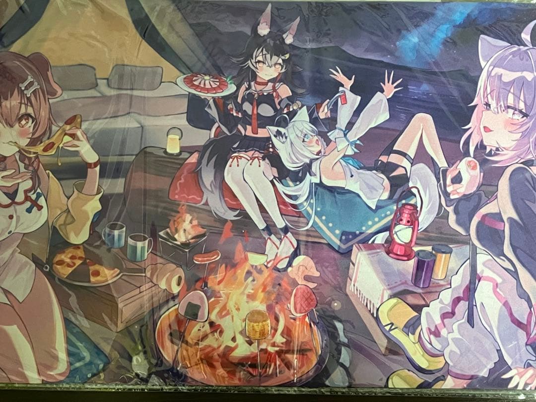 混沌の女神様 ホロライブゲーマーズ スリーブ プレイマット k6B - メルカリ