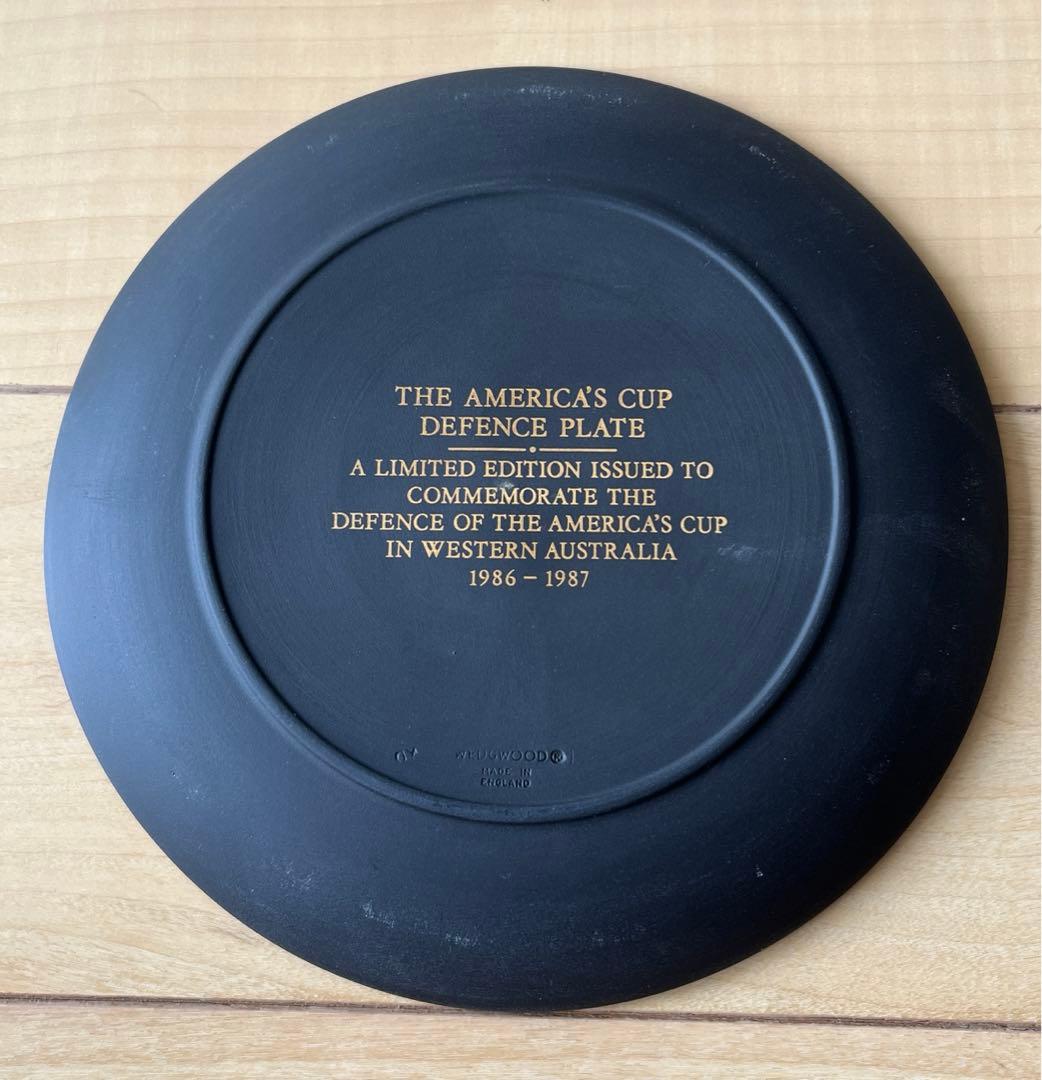 【レア・限定品】ウェッジウッド ブラックジャスパー アメリカズカップ 希少