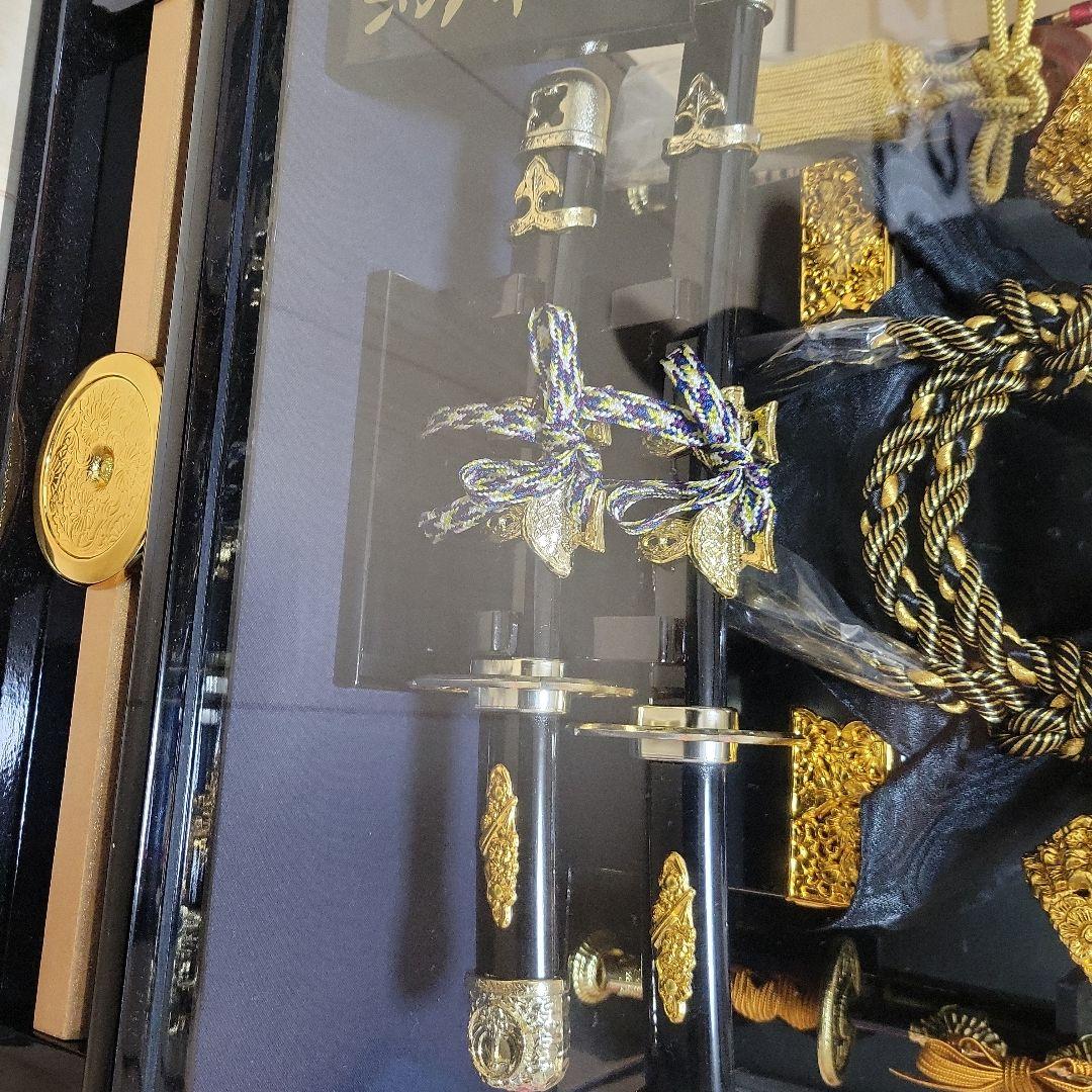 美品✨️　5月人形　久月　伊達政宗　ガラスケース入り