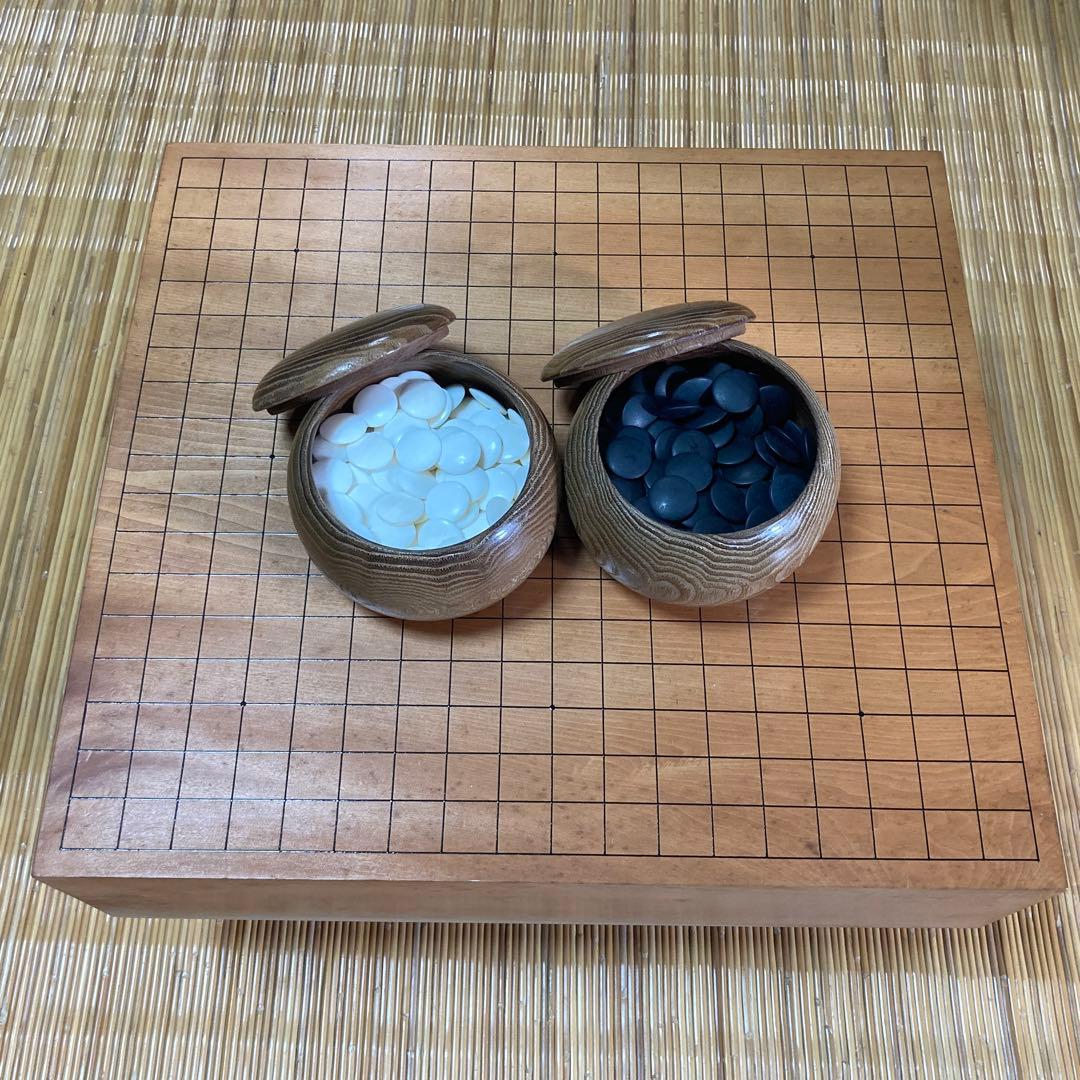 囲碁盤セット(脚付)　松寿　NO.40