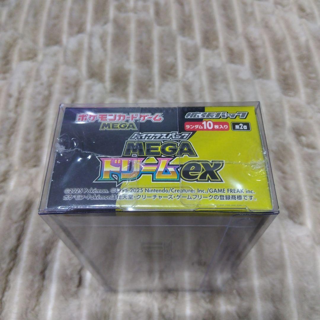 MEGAドリームex 未開封ボックス シュリンク付 ポケモンカード