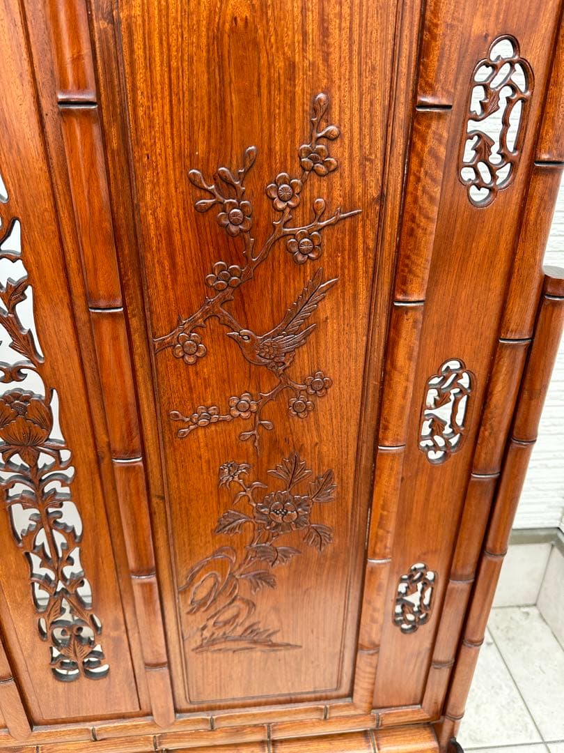 唐木　花梨　衝立