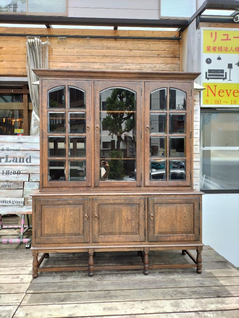 M♦年始Sale東名 クラッシク家具 竹中家具　ヴィンテージカップボード