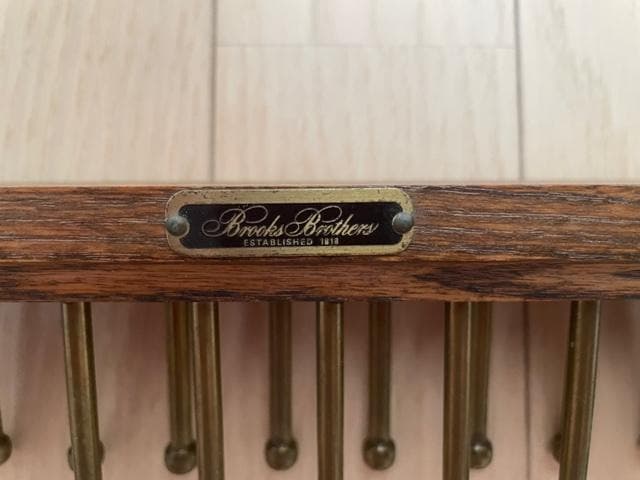 ブルックスブラザーズ 超VIP専用モデル 非売品 木製 ネクタイ ハンガー