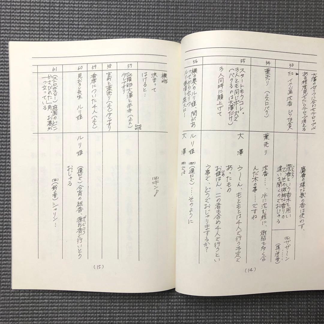 モノノ怪 アニメ 第8話 台本 ノイタミナ/怪 ayakashi/化猫 - メルカリ