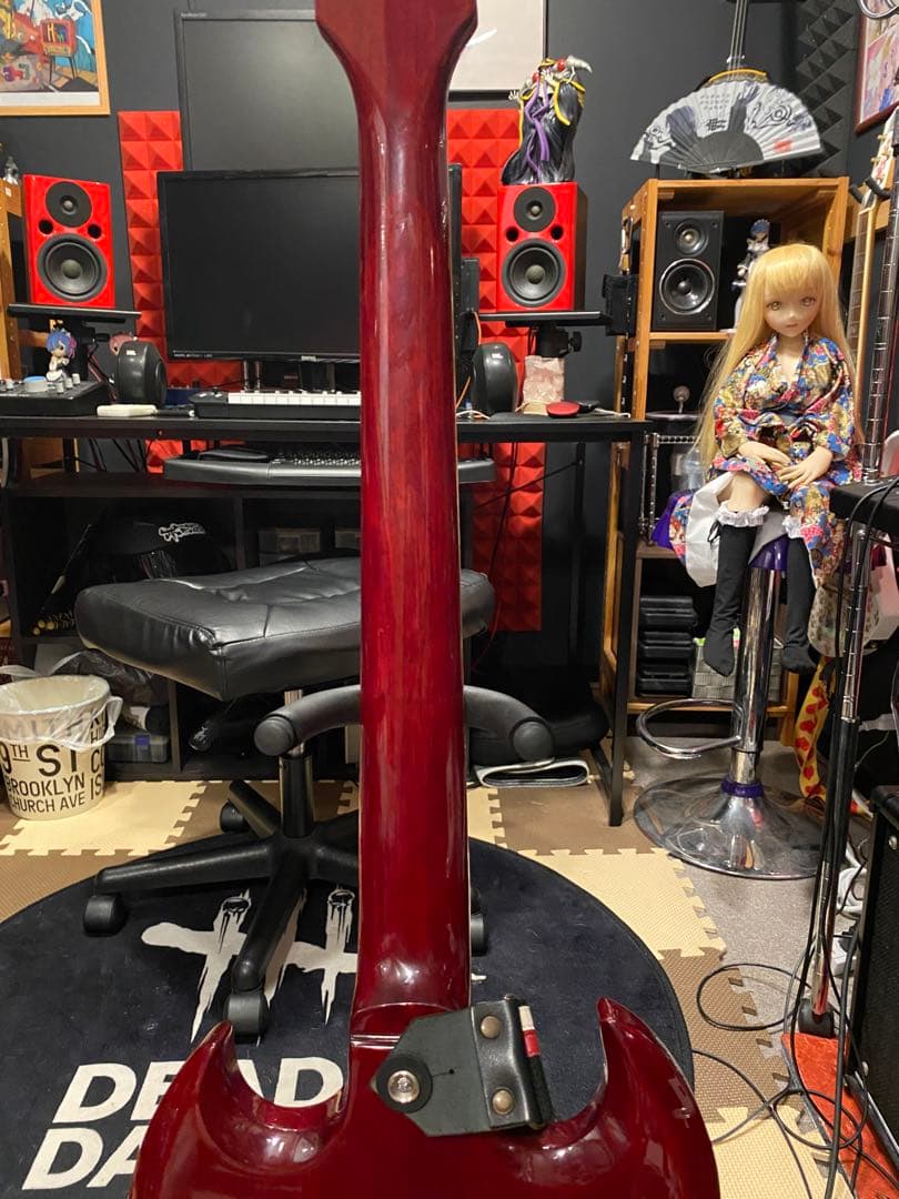 マホガニーボディAria Diamond ASG-420