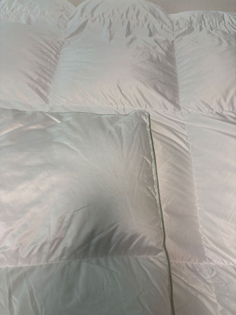 フランスベッド 羽毛掛けふとん　クイーンサイズ　羽毛布団