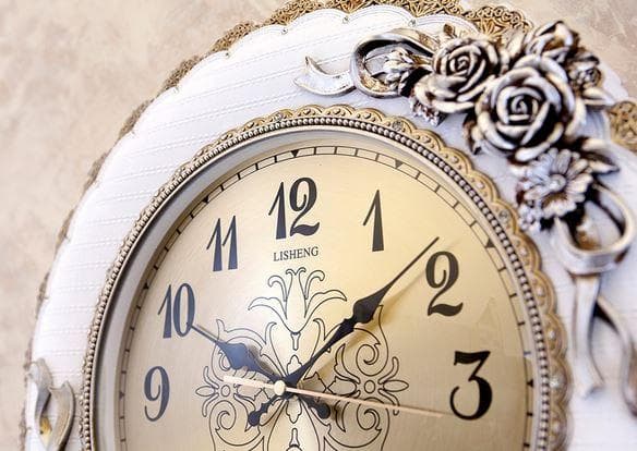 時計 ウォールクロック プロヴァンス ホワイト LS-B8333NY1-WH