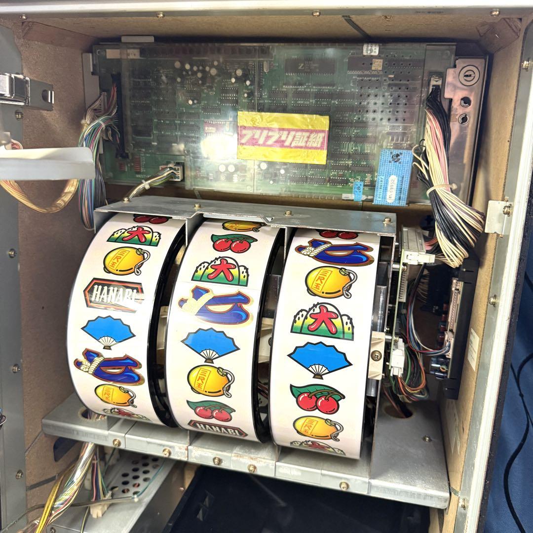 希少】4号機 大花火 パチスロ スロット実機 メダルつき 送料無料