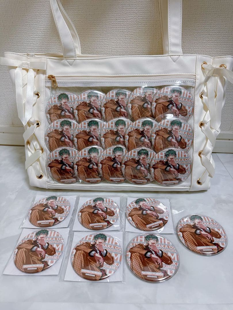 白膠木簓【ヒプノシスマイク】痛バッグ＋缶バッジ7個 - メルカリ