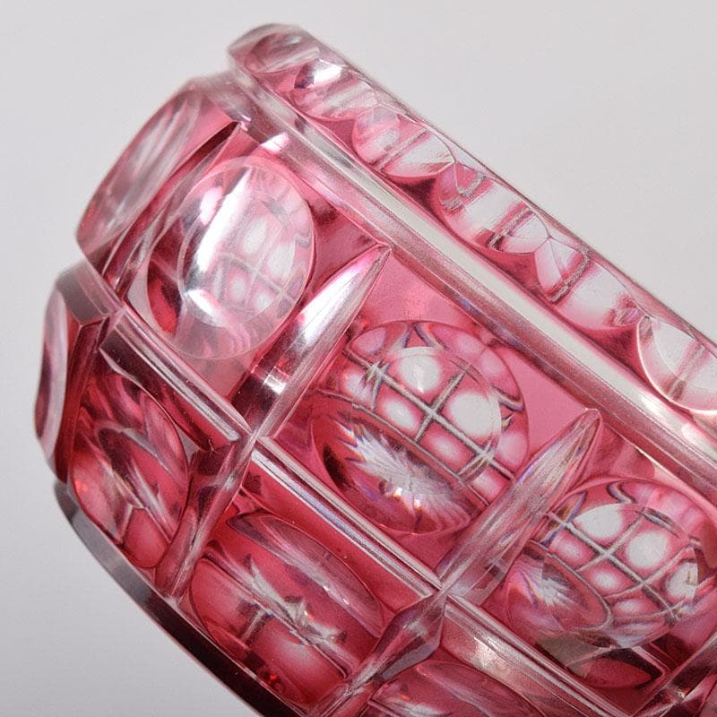 堀口硝子 須田秀石作 江戸切子 玉格子文 小鉢 共箱 2点 D R8799 - メルカリ