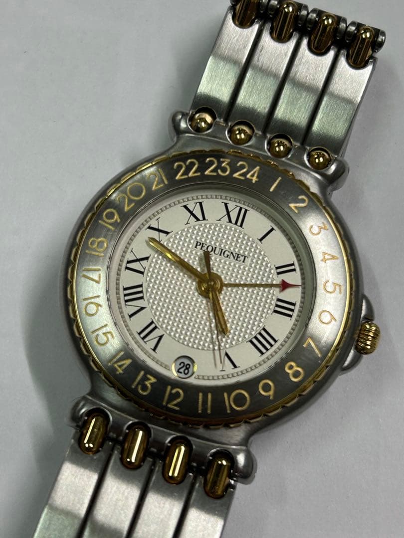 ペキネ、限定、GMT、18KYGコンビ