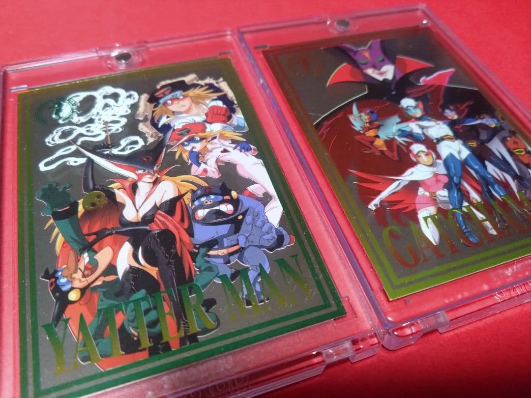 伝説のタツノコプロ書下ろしカードセット　ガッチャマン　ヤッターマン　ドロンジョ