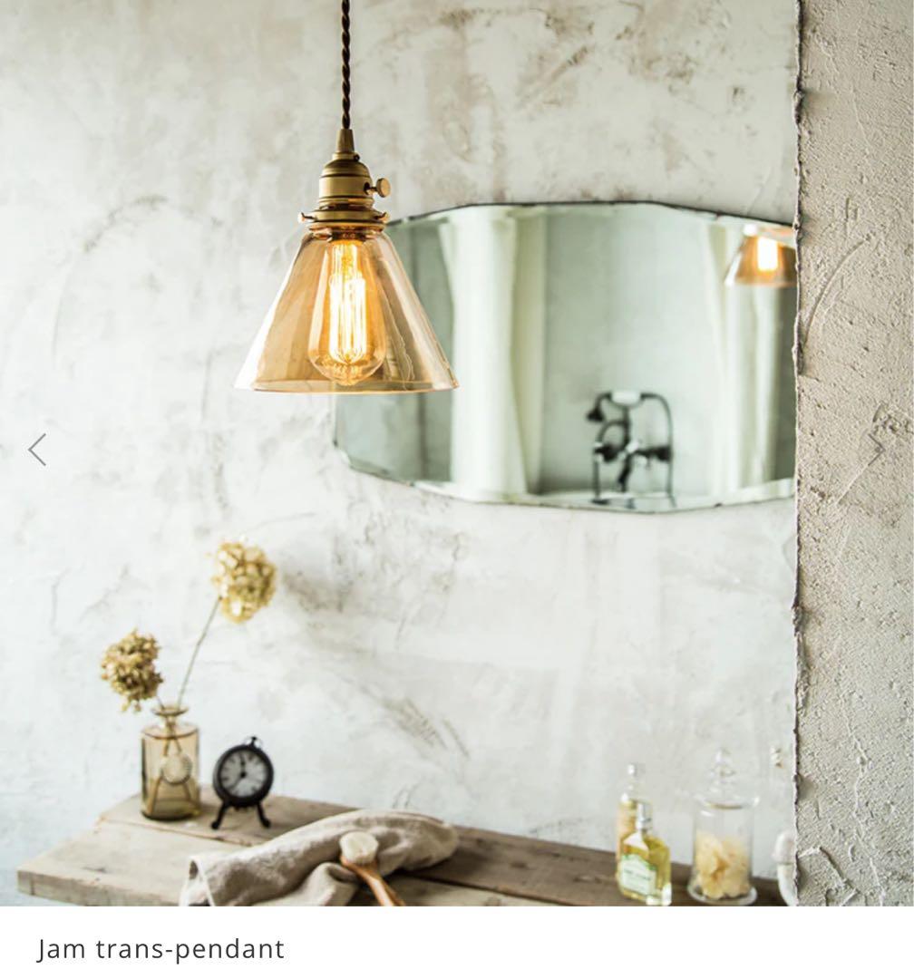 Jam trans-pendant ペンダントライト クリア 新品未使用