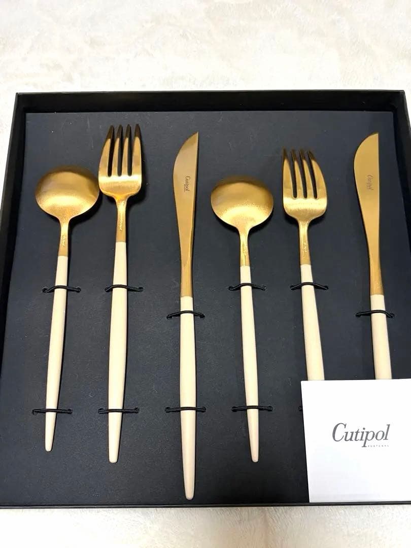 未使用✨クチポール アイボリー×ゴールド