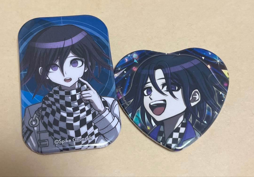 王馬小吉 大同窓会 スクエア缶バッジ ダンガンロンパ ドレスアップ