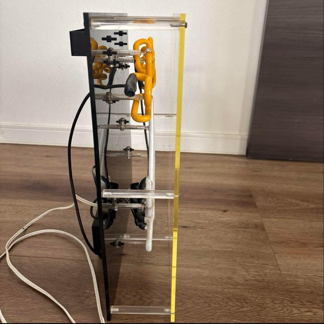 （希少）ガラス　ネオン管　HEMP SPIRIT