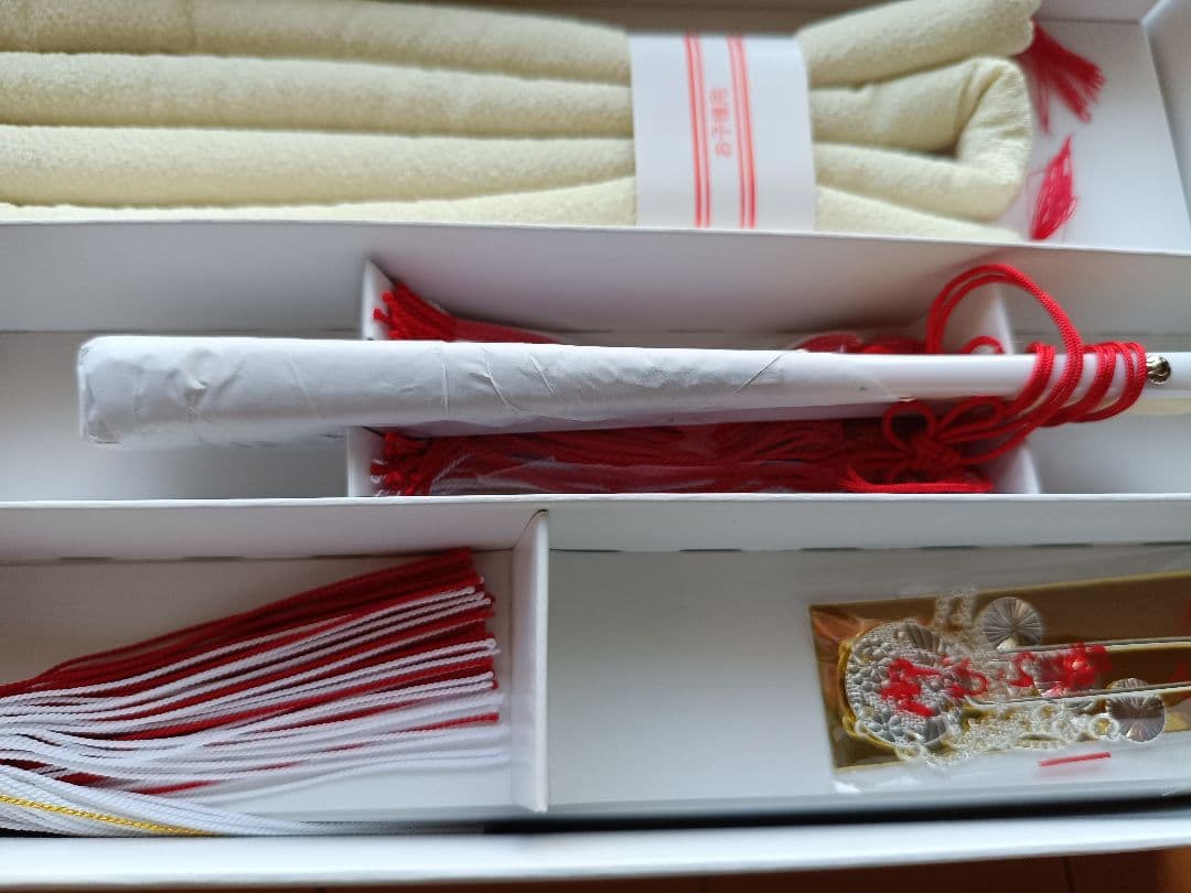 期間限定お値引き☆高級品☆新品☆七五三☆７歳　帯　筥迫セット