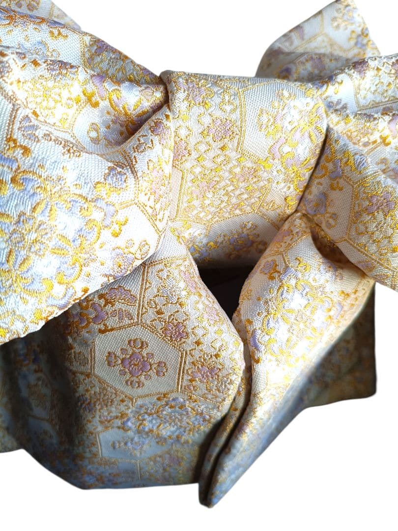 期間限定お値引き☆高級品☆新品☆七五三☆７歳　帯　筥迫セット