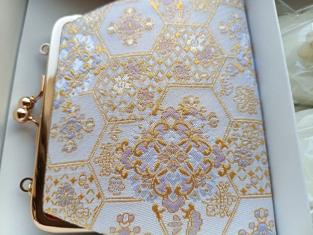 期間限定お値引き☆高級品☆新品☆七五三☆７歳　帯　筥迫セット