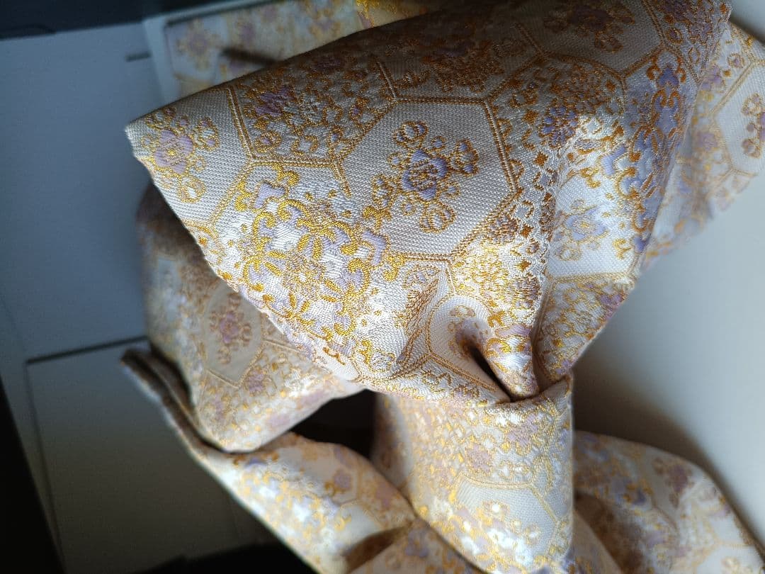 期間限定お値引き☆高級品☆新品☆七五三☆７歳　帯　筥迫セット