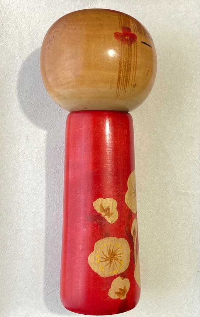 創作こけし　白峯 作　童女