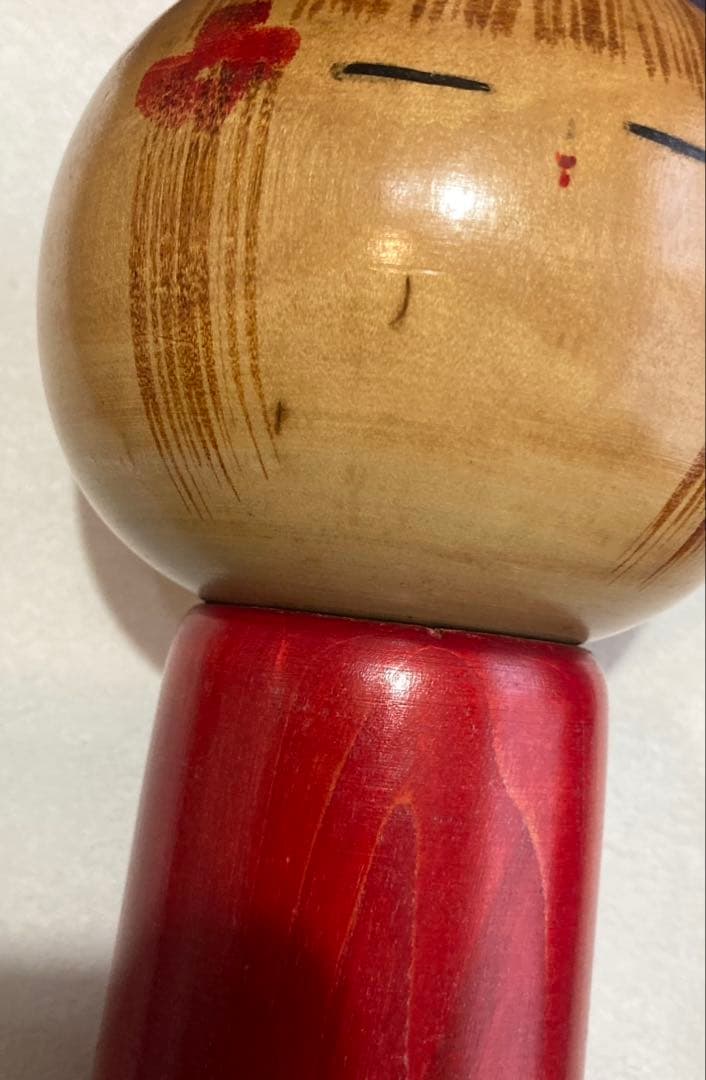 創作こけし　白峯 作　童女