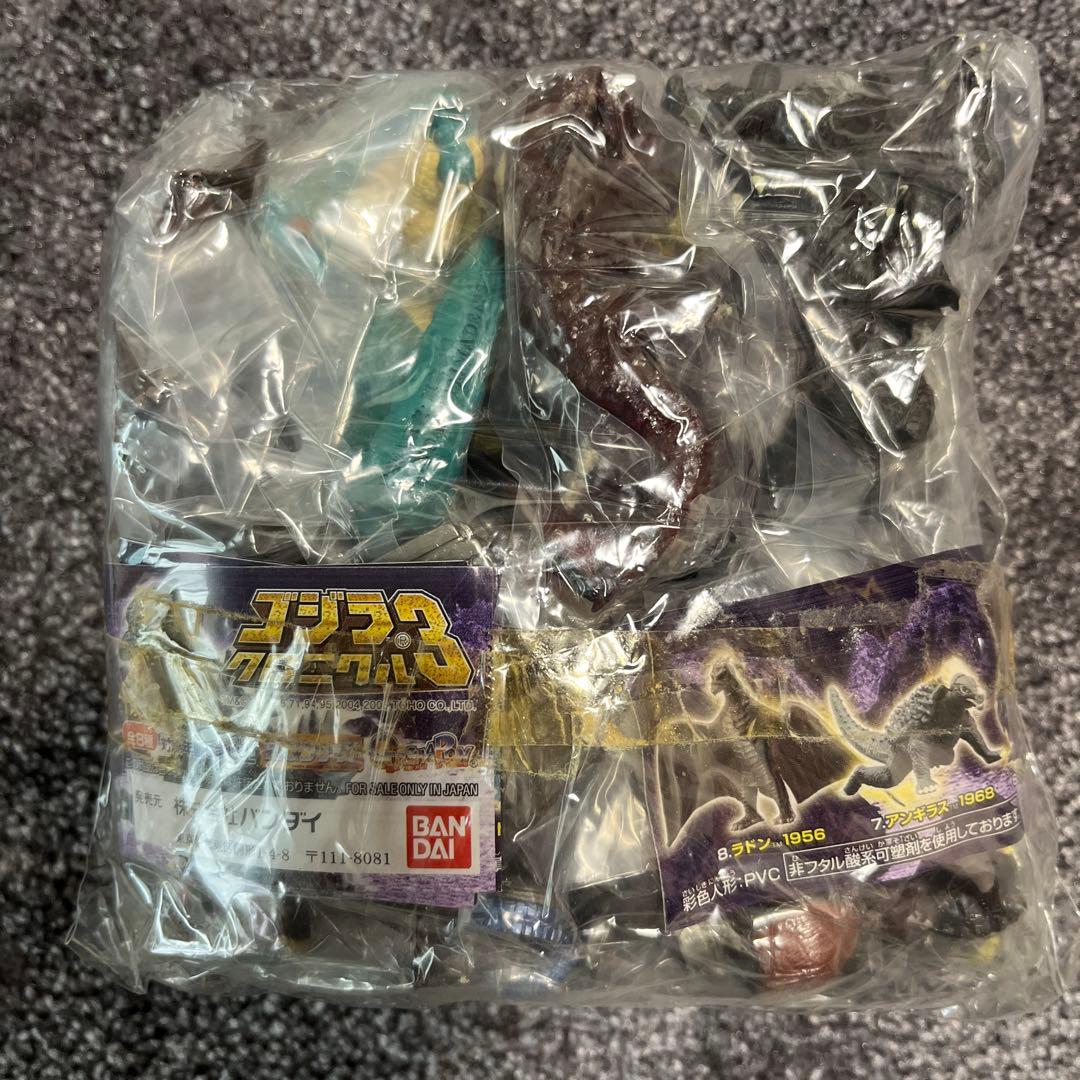 バンダイ ゴジラ フィギュアセット 2004年