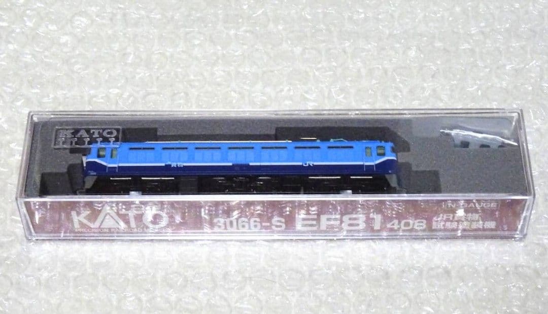 新品 KATO 3066-S EF81 408 JR貨物試験塗装機 1両 - メルカリ