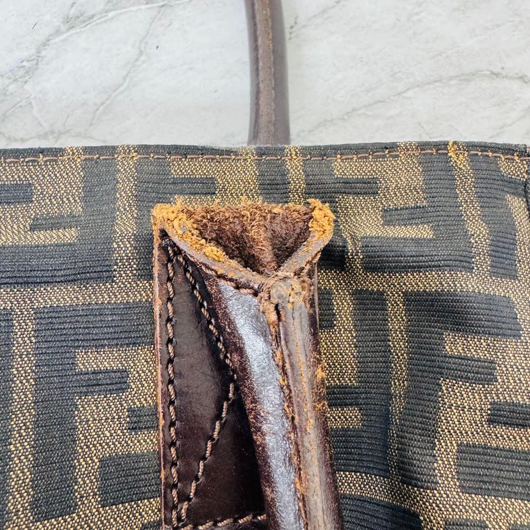 ✨FENDI✨フェンディ✨ズッカ柄✨ヴィンテージ✨キャンバス✨トートバッグ✨