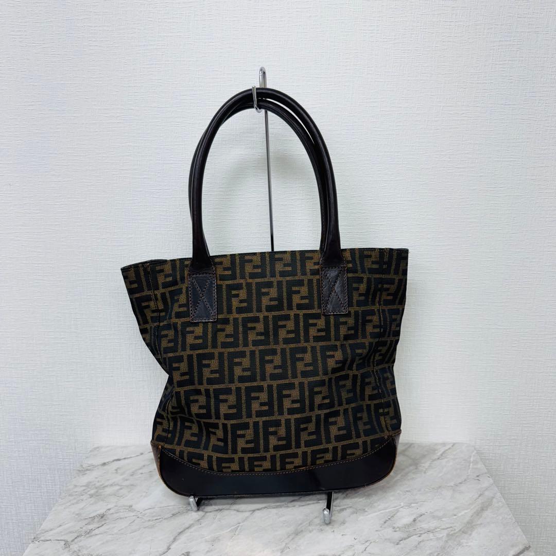 ✨FENDI✨フェンディ✨ズッカ柄✨ヴィンテージ✨キャンバス✨トートバッグ✨