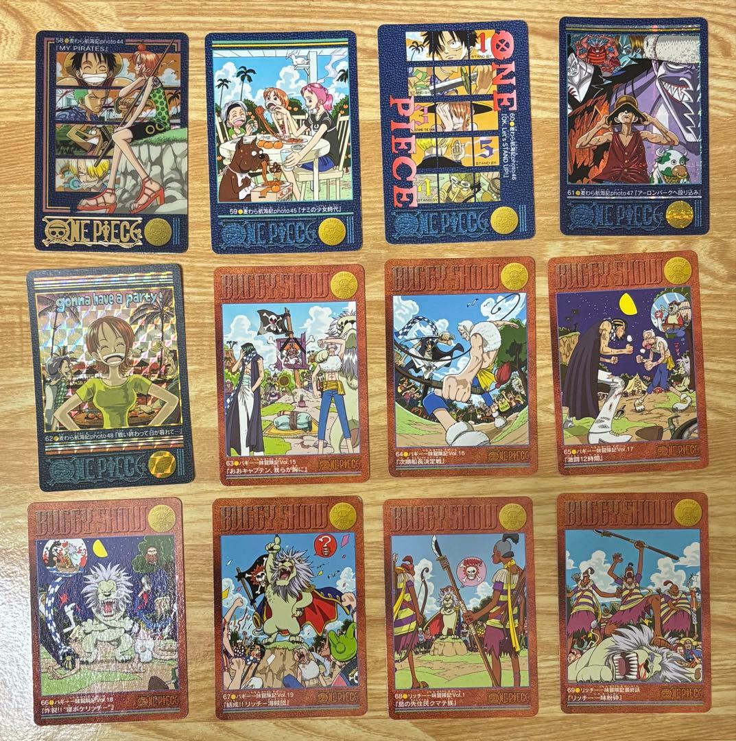ワンピース　ビジュアルアドベンチャー　168枚　コンプリートセット