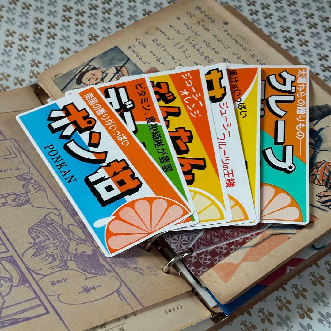 New❁⃘ 昭和レトロジャンクジャーナル【156】おすそ分け6穴バインダー