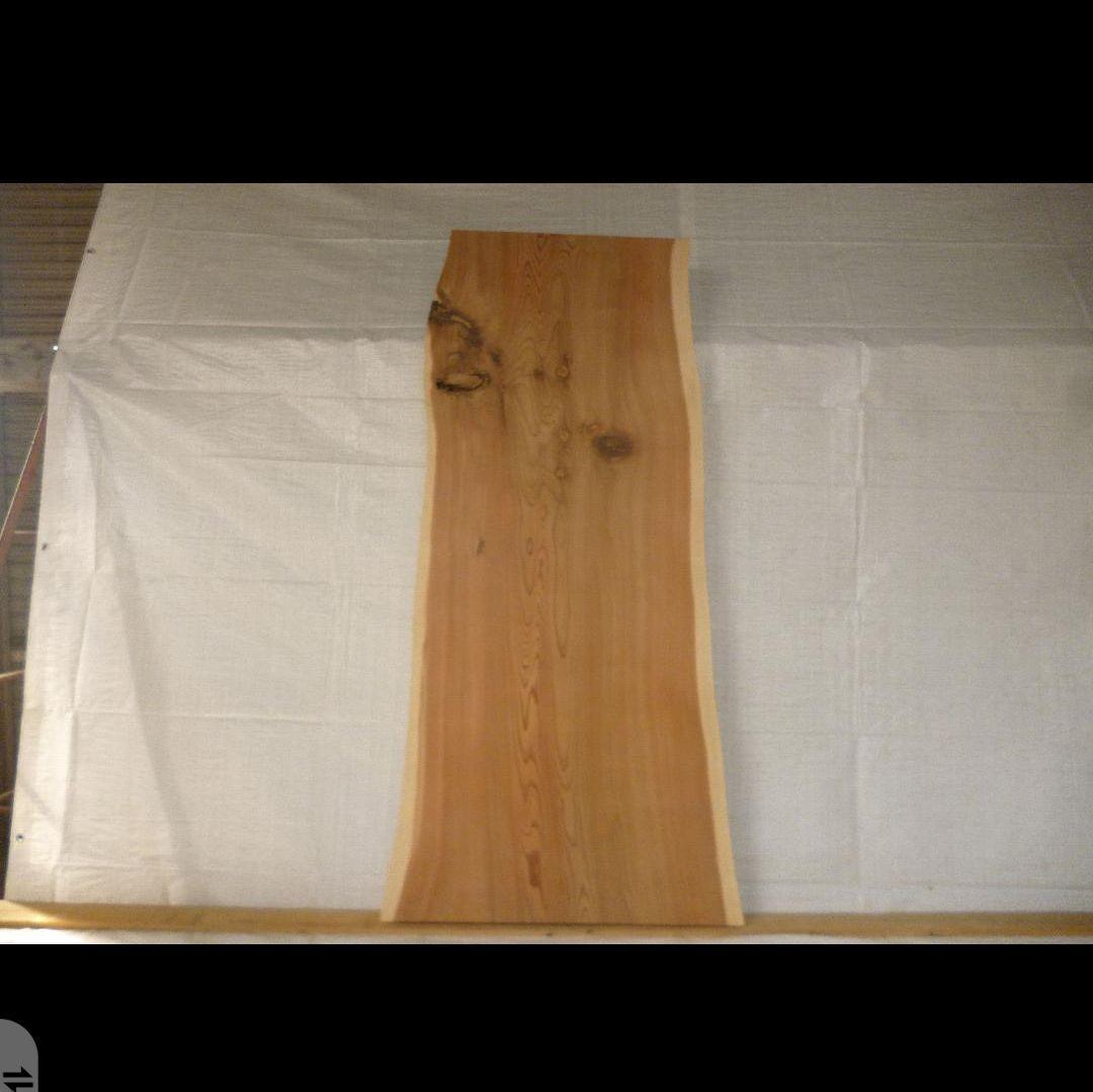 送料込み　一枚板　杉　スギ　無垢材　天板　テーブル　カウンター　番号34