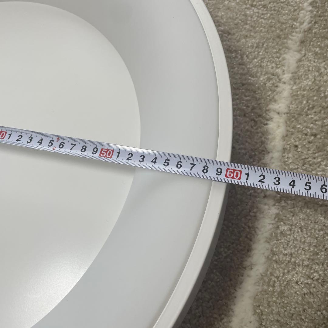 北欧風　ホワイト LEDシーリングライト 10〜13畳用