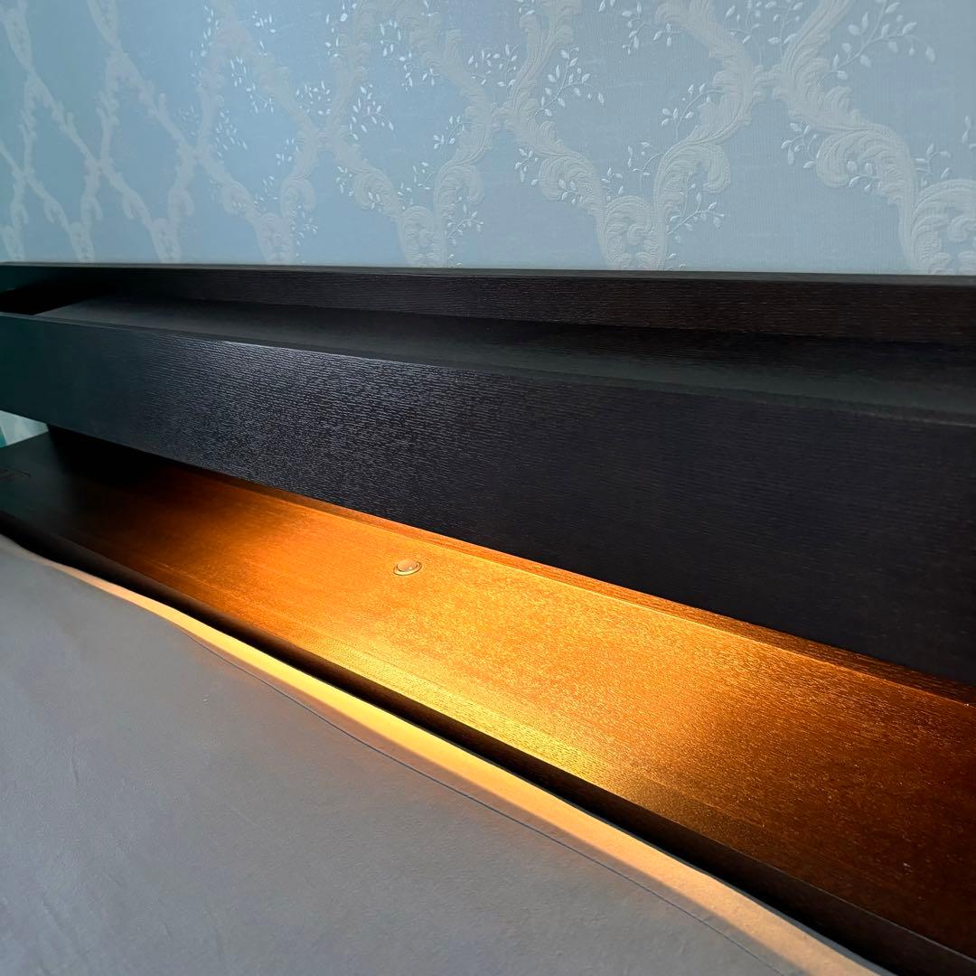 送料無料 ベッドフレーム ワイドダブル 収納付き 足元収納 フランスベッド