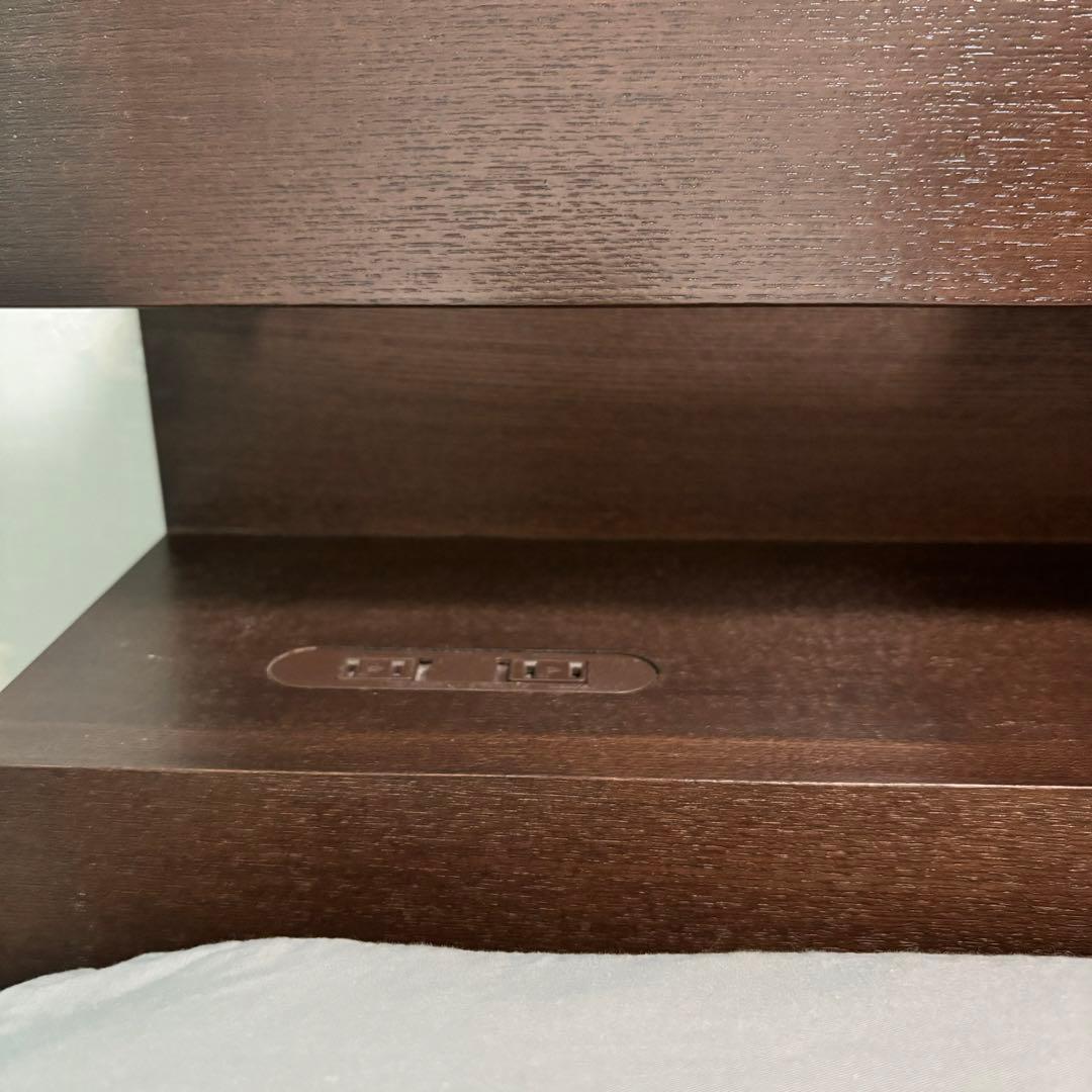 送料無料 ベッドフレーム ワイドダブル 収納付き 足元収納 フランスベッド