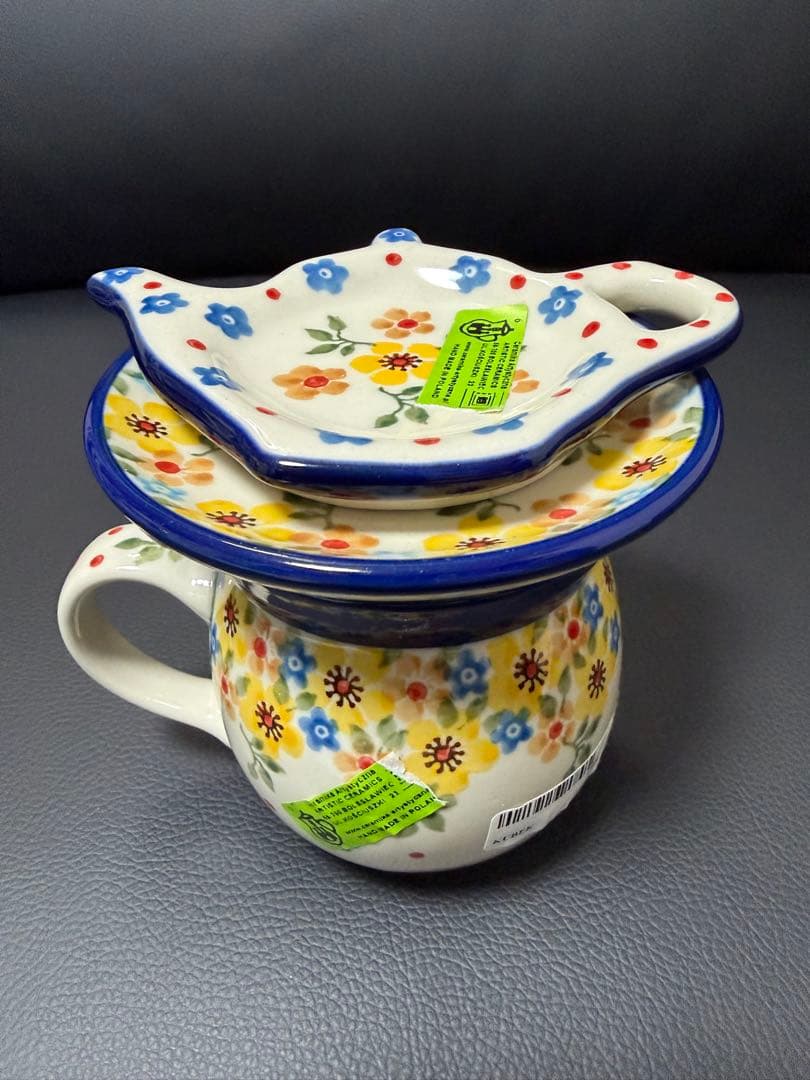 ポーリッシュポタリー ボウル 皿 マグカップ セット ポーランド食器 シリアル